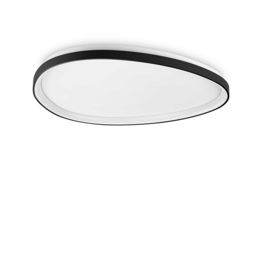 Plafoniera LED XL design circular GEMINI pl d081 dali/push negru - Img 1