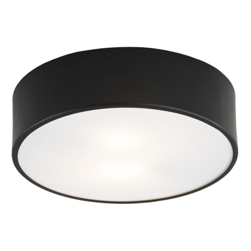 Plafoniera moderna design circular DARLING 25cm negru