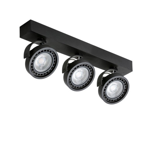 Spot aplicat directionabil JERRY 3 negru ZZ AZ1886