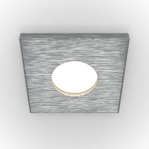 Spot incastrabil design tehnic IP65 Stark argintiu 8,4x8,4cm