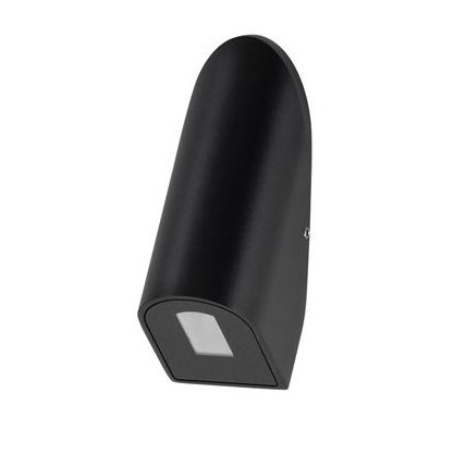 Spot LED aplicat iluminat scari exterior SOREN negru IP65