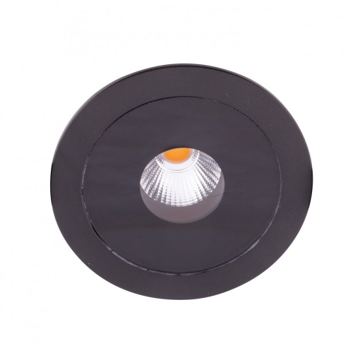 Spot LED incastrat pentru baie design minimalist IP54 PLAZMA negru H0088 MX
