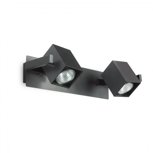 Aplica design modern cu 2 spoturi directionabile MOUSE AP2 negru 156705