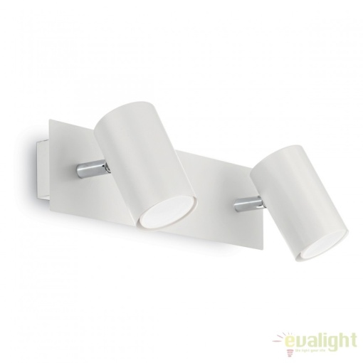 Aplica perete design modern minimalist SPOT AP2 alba 156736