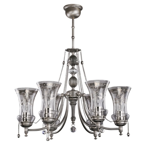 Candelabru 6 brate realizat manual Nico