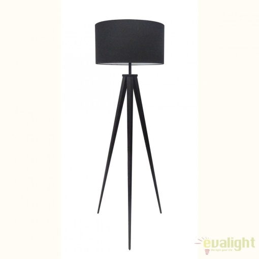 Lampadar cu trepied design elegant Tripod negru A-38683 VC