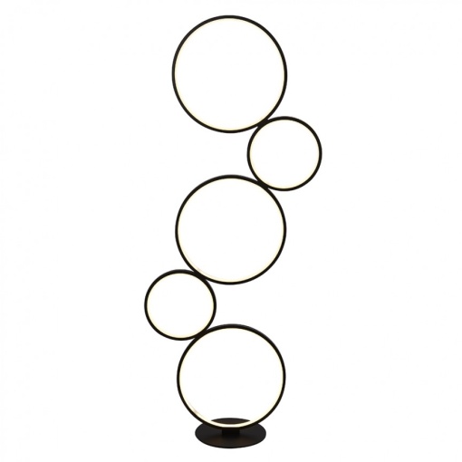 Lampadar / Lampa de podea LED design circular modern Cirque EU25771-5BK SRT