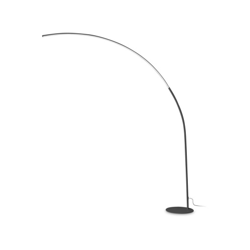 Lampadar LED modern tip arc Comet pt negru - Img 1