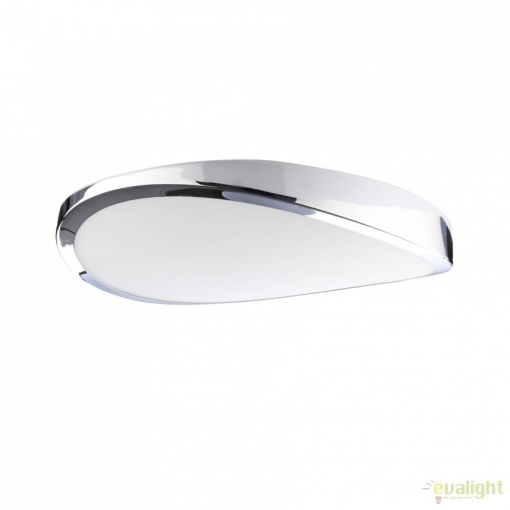 Lustra aplicata design modern 48cm Circulo Top White