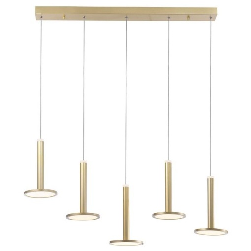 Lustra cu 5 pendule LED design modern Palencia