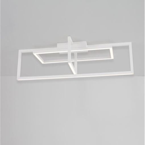 Lustra dimabila LED design geometric EDGAR alb NVL-9086020