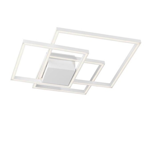 Lustra LED aplicata design modern geometric BILBAO 42W alba NVL-8160161