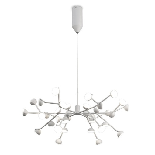 Lustra LED design modern ADN alb Large