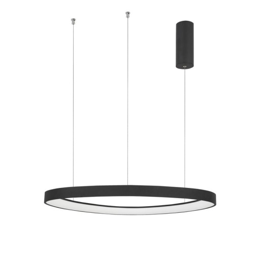 Lustra LED design modern circular ESTEVA negru NVL-9053552
