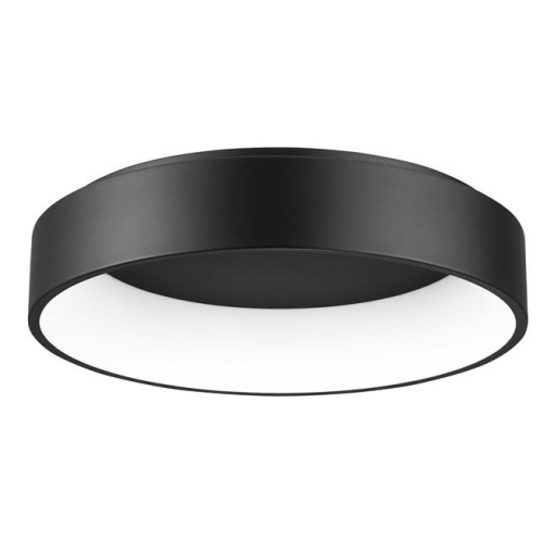 Lustra moderna aplicata LED 3000K 60cm RANDO negru NVL-6167240
