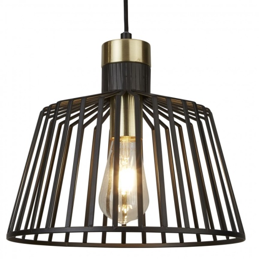 Lustra / Pendul design modern Bird Cage 9411BK SRT