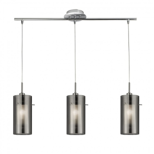 Lustra suspendata design modern Duo II 3L crom 3303-3SM SRT