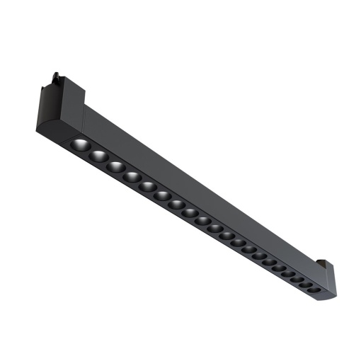 Modul LED, accesoriu pentru sinele monofazate Unity, Points negru 20W 3000K