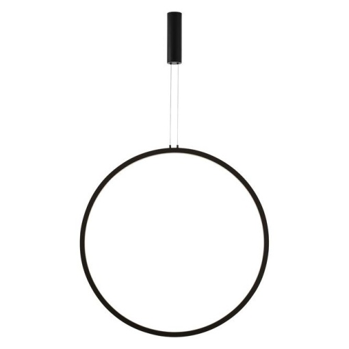 Pendul LED dimabil design modern Change negru 80,7cm