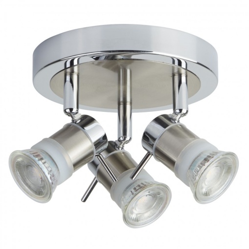 Plafoniera directionabila pentru baie IP44 IP44 Aries 3L 7443CC-LED SRT