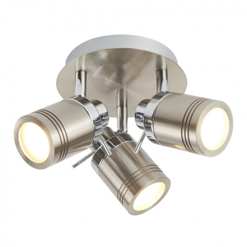 Plafoniera directionabila pentru baie IP44 Samson 3L 6603SS SRT
