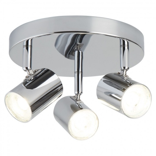 Plafoniera LED cu 3 spoturi directionabile Rollo crom 3173CC SRT