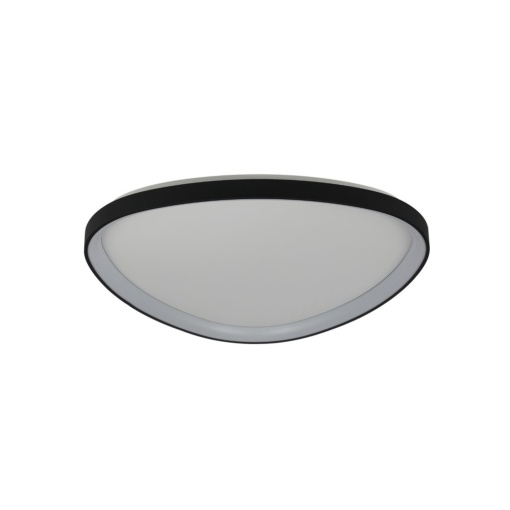 Plafoniera LED moderna AMANDA TOP 60 3-STEP DIMM neagra