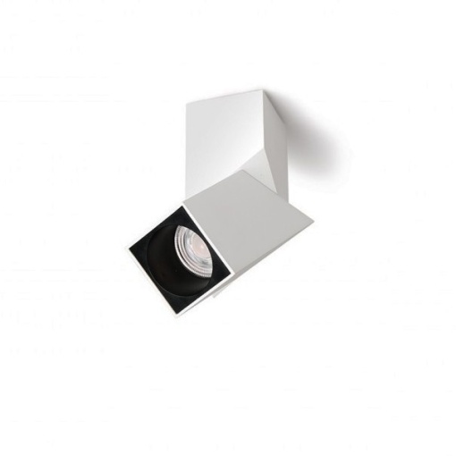 Spot LED aplicat directionabil design modern Santos Square alb ZZ AZ3522