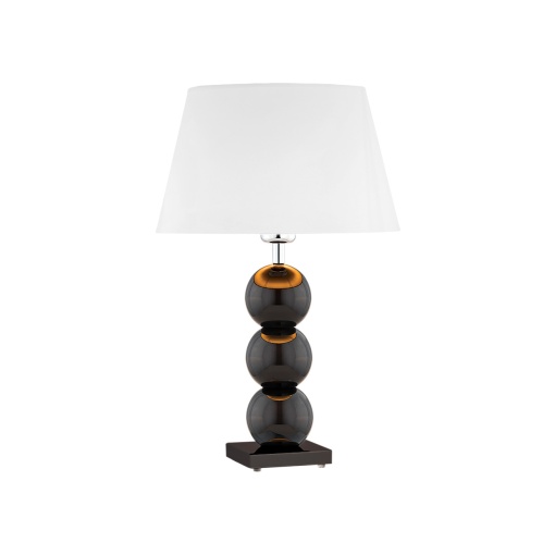 Veioza de masa moderna design elegant FUDZI negru/alb