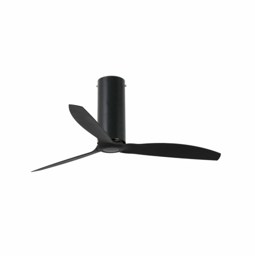 Ventilator cu telecomanda TUBE negru mat