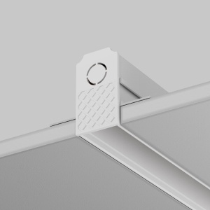 Accesoriu, Capat decor pentru pentru sinele magnetice incastrabile Exility - Img 3