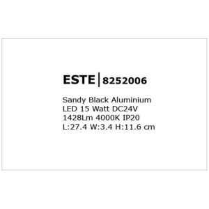Accesoriu, Modul de iluminat pentru sina magnetica Buxton, Loop sau Sign, Este 80510 universul-luminii.ro