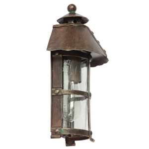 Aplica 1/2 iluminat exterior din fier forjat, design medieval WL 3396 64000 universul-luminii.ro