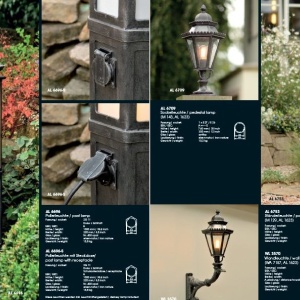 Aplica 1/2 iluminat exterior din fier forjat, WL 3552 176430 universul-luminii.ro