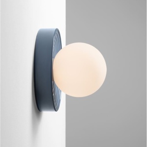 Aplica baie protectie IP44, Portelan blue gri, ORBIQUE 22cm 245030 universul-luminii.ro