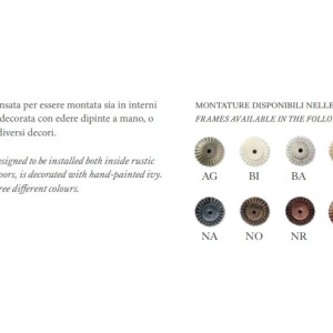 Aplica clasica pentru exterior realizata manual AREZZO 129500 universul-luminii.ro