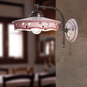 Aplica clasica realizata manual din ceramica ALESSANDRIA 125590 universul-luminii.ro