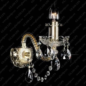 Aplica cristal Bohemia design LUX, N21 009/ 01/1-A; SILVER, lip. 55180 universul-luminii.ro