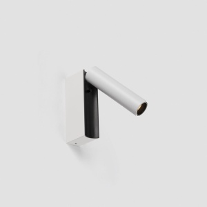 Aplica cu reader LED directionabil stil minimalist CRONOS alb - Img 4