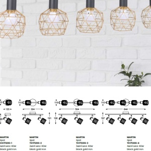 Aplica cu spot design modern MARTIN 92460 universul-luminii.ro