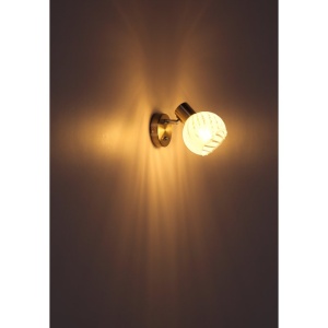Aplica cu spot design modern WILLY nichel 210630 universul-luminii.ro