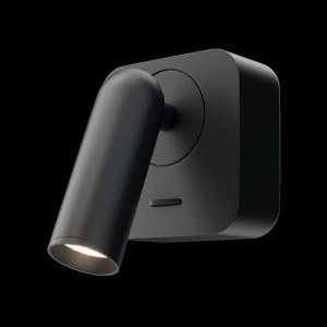 Aplica cu spot directionabil LED design modern MIRAX negru MYC039WL-L3B3K - Img 1