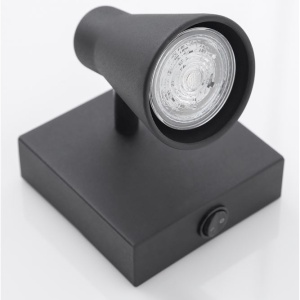 Aplica cu spot DUBLIN negru NVL-9155712 61360 universul-luminii.ro