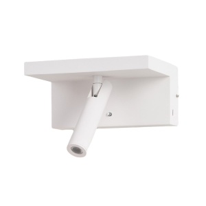 Aplica cu Spot LED HYLLA NFC charger alba