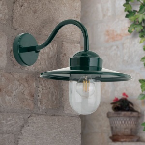 Aplica de exterior stil vintage IP44 EDWARD verde 157350 universul-luminii.ro