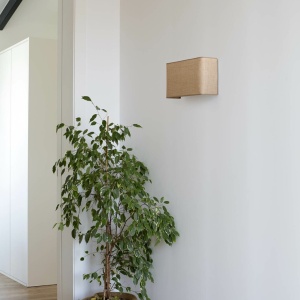 Aplica de perete ambientala design natural OTTON RCT iuta 2L 127180 universul-luminii.ro