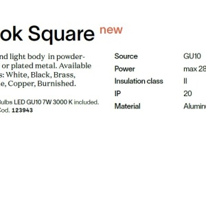 Aplica de perete ambientala LOOK AP2 SQUARE D60 H300 RAME - Img 3