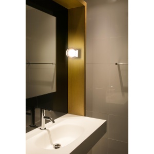 Aplica de perete baie cu protectie IP44 PERLA Chrome 40086 61140 universul-luminii.ro