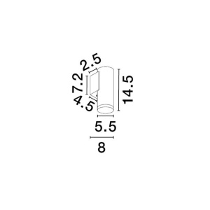 Aplica de perete baie, protectie IP44, MAO, NVL-9011423 247670 universul-luminii.ro