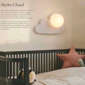 Aplica de perete camera copii Skyku Cloud - Img 6